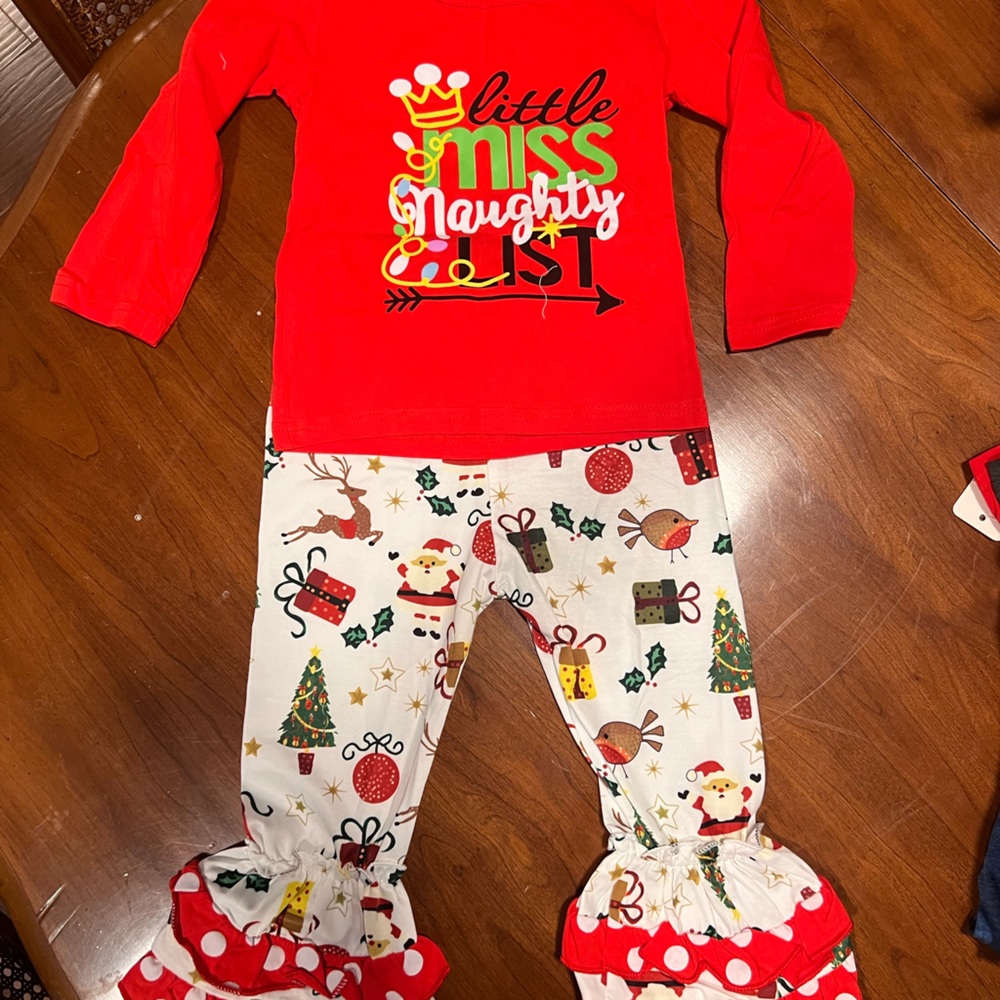 Girls Christmas set